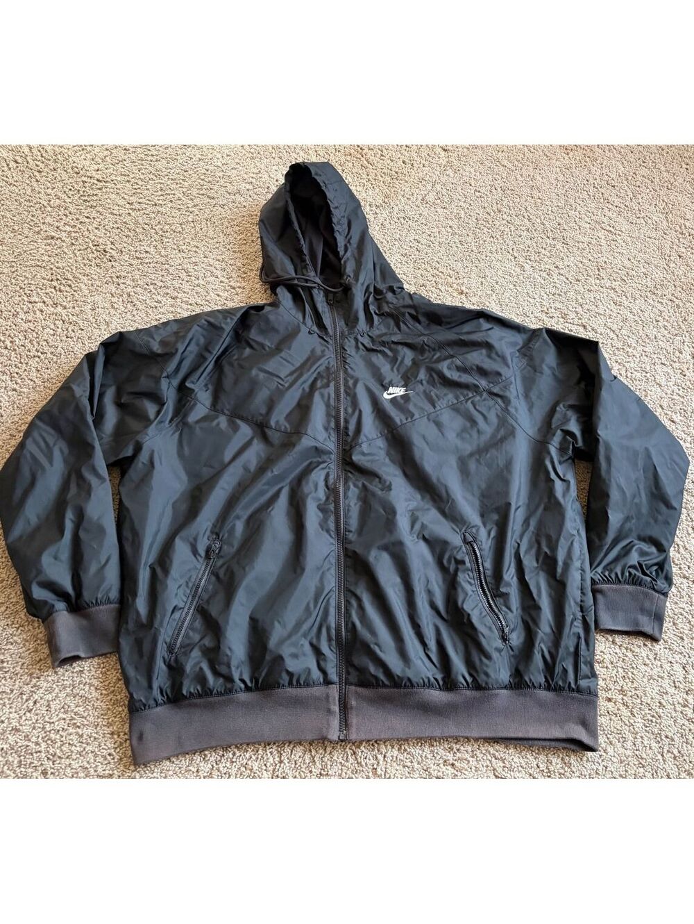 Men's Nike Sportswear Bomber windbreaker hooded 2XL full zip